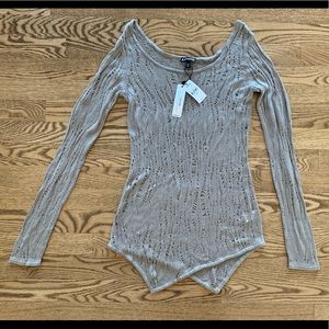 Express Knit Long Sleeve Top